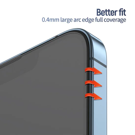 Протектор за рефлективно HD стъкло с апликатор Pro - Anti - iPhone 15 / iPhone 16