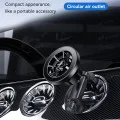 Стойка за въздуховод (Mercedes) – Yesido C221 – магнитна, 720°, луксозен дизайн – Черна