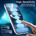 Протектор за iPhone 16 - ANANK - 3D 1X подсилен извит протектор за екран (опаковка от 10) - Прозрачен