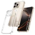 Калъф за iPhone 16 Pro - Techsuit - Удароустойчив прозрачен силикон - прозрачен