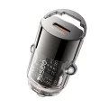 Скрита зарядна букса – Yesido Hidden Car Charger (Y67) – Type-C, PD45W, алуминий – Черен