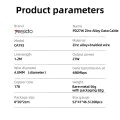 Кабел за данни – Yesido CA195 – Type-C → Lightning, fast charge PD27W, CarPlay, цинкова сплав, 1.2m – Черен