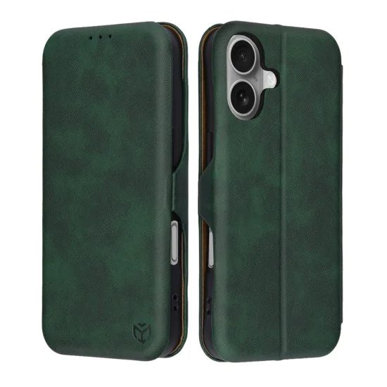 Калъф за iPhone 17 - Safe Wallet Plus - зелен