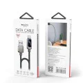 Кабел за данни – Yesido CA128C – USB → Type-C, LED дисплей, fast charge 66W, 5A, 480Mbps, 1.2m – Черен