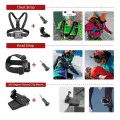Комплект аксесоари – Techsuit CamQuest 15in1 (SA15) – за GoPro – Черен