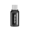 OTG адаптер (OT-7700) - Mcdodo - Lightning към Type-C, алуминиева сплав, зареждане и синхронизация, 3A - Черно