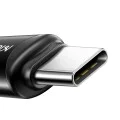 OTG адаптер (OT-7700) - Mcdodo - Lightning към Type-C, алуминиева сплав, зареждане и синхронизация, 3A - Черно