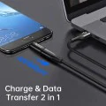OTG адаптер (OT-7690) - Mcdodo - Type-C към Micro-USB, алуминиева сплав, зареждане и синхронизация - Черно