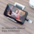 OTG адаптер (OT-7690) - Mcdodo - Type-C към Micro-USB, алуминиева сплав, зареждане и синхронизация - Черно