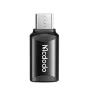 OTG адаптер (OT-7690) - Mcdodo - Type-C към Micro-USB, алуминиева сплав, зареждане и синхронизация - Черно