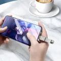 OTG адаптер (OT-8730) - Mcdodo - USB към Type-C, цинкова сплав, 5.0Gbps - Тъмносиво