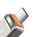 OTG адаптер (OT-8730) - Mcdodo - USB към Type-C, цинкова сплав, 5.0Gbps - Тъмносиво