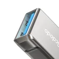 OTG адаптер (OT-8730) - Mcdodo - USB към Type-C, цинкова сплав, 5.0Gbps - Тъмносиво