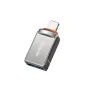 OTG адаптер (OT-8600) - Mcdodo - USB 3.0 към Lightning, цинкова сплав, 5.0Gbps - Тъмносиво