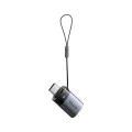 OTG адаптер (OT-7400) - Mcdodo - USB 3.0 към Type-C, 5Gbps, индикаторна светлина, връзка за закачане - Черно