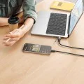 OTG адаптер (OT-7580) - Mcdodo - Type-C към USB 3.0, индикаторна светлина, връзка за закачане - Черно