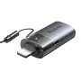 OTG адаптер (OT-7850) - Mcdodo - USB към Lightning, с TF четец за карти, 480Mbps, LED индикатор - Черно