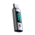 OTG адаптер Wales Series (OT-6090) - Mcdodo - Type-C към Type-C, PD 100W, дигитален дисплей - Черно