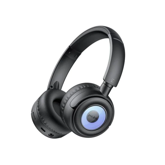 Безжични слушалки – Yesido Wireless Headphones (EP06) – Детски, Bluetooth V5.3, микрофон, аудио кабел, 500mAh – Черни