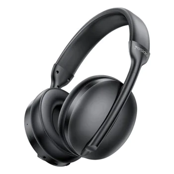 Безжични слушалки – Yesido Wireless Headphones (EP08) – Bluetooth V5.3, ANC, микрофон, 500mAh – Черни