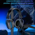 Игрови слушалки – Yesido Wired Headphones (EK03) – 3.5mm жак + USB, микрофон, LED светлини, 2m – Черни