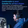 Игрови слушалки – Yesido Wired Headphones (EK03) – 3.5mm жак + USB, микрофон, LED светлини, 2m – Черни