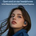 Безжични слушалки – Yesido Wireless Earbuds (YSP25) – Bluetooth V5.3, open-ear дизайн, IP54, 600mAh – Черни