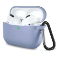 Калъф за AirPods Pro 1 / 2, гладък ултратънък материал - Techsuit - силиконов калъф - полунощно Син