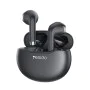 Безжични слушалки – Yesido Wireless Earbuds (TWS21) – Bluetooth V5.3, полу-в ухо, тъч контрол, шумопотискане, 320mAh – Черни