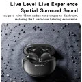 Безжични слушалки – Yesido Wireless Earbuds (TWS21) – Bluetooth V5.3, полу-в ухо, тъч контрол, шумопотискане, 320mAh – Черни