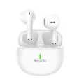 Безжични слушалки – Yesido Wireless Earbuds (TWS18) – Bluetooth V5.1, полу-в ухо дизайн, 220mAh, Type-C – Бели