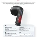 Безжични слушалки – Yesido Wireless Earbuds (TWS19) – ENC, тъч контрол, Bluetooth V5.3, LED дисплей, полу-в ухо, 470mAh – Черни