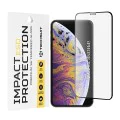 Протектор за iPhone XS Max / iPhone 11 Pro Max - ESD стъкло - черен