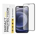 Протектор за iPhone 12 / iPhone 12 Pro - ESD стъкло - черен