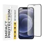 Протектор за iPhone 12 / iPhone 12 Pro - ESD стъкло - черен