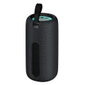 Преносим безжичен високоговорител – Mcdodo (BS-1410) – цветни светлини, Bluetooth 5.3, 1200mAh, IPX4 – Черен