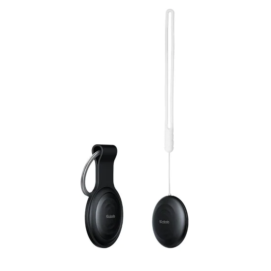 SmartTag локатор – Mcdodo (AT-7201) – 230mAh, Bluetooth 5.2, IPX4, MFi сертификат – Черен