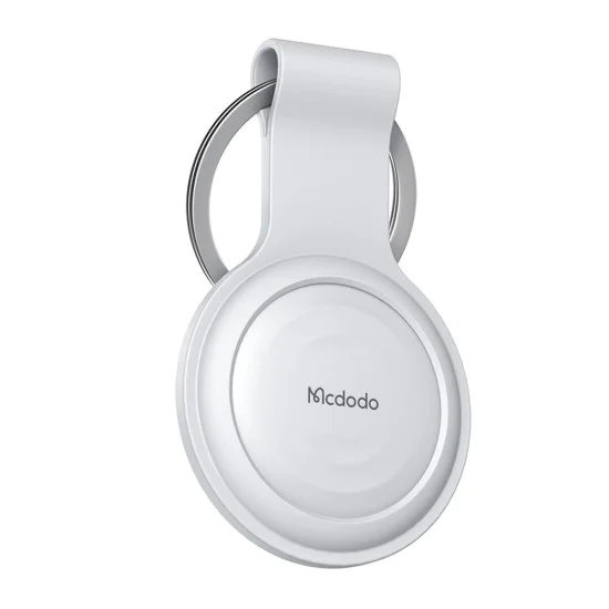 SmartTag локатор – Mcdodo (AT-7200) – 230mAh, Bluetooth 5.2, IPX4, MFi сертификат – Бял
