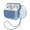 Калъф за Apple AirPods Pro 3 – с MagSafe – ESR Orbit Hybrid HaloLock – Пастелно син
