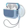 Калъф за Apple AirPods Pro 3 – с MagSafe – ESR Orbit Hybrid HaloLock – Пастелно син
