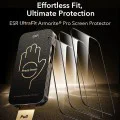 Протектор за iPhone 17 / iPhone 16 Pro - ESR - Corning Gorilla Glass UltraFit™ (3 броя) - Черен