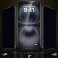 Протектор за iPhone 17 Pro Max - ESR Corning Gorilla Glass UltraFit Privacy™ (3 броя) - Черно