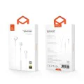 Жични слушалки – Mcdodo (HP-7500) – контрол на звука, Type-C, DAC чип, Hi-Res, 1.2m – Бели