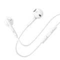 Жични слушалки – Mcdodo (HP-7500) – контрол на звука, Type-C, DAC чип, Hi-Res, 1.2m – Бели