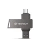 Techsuit - Memory Stick THSM19 (THSM19816) - Двоен интерфейс USB 3.0, Type-C, 16GB, Високоскоростна флаш памет - Сив