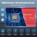 Techsuit - Автомобилен инвертор FlexiCarVolt (IA1) - Type-C, USB-A, Джобен контакт, PD65W, 300W - Червен