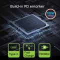 Калъф за лаптоп, DC към тип - адаптер LaptopPlugX (A22) - C, 100W, LED дисплей