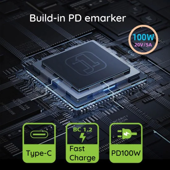 Калъф за лаптоп, DC към тип - адаптер LaptopPlugX (A22) - C, 100W, LED дисплей