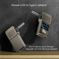 Калъф за лаптоп, DC към тип - адаптер LaptopPlugX (A22) - C, 100W, LED дисплей