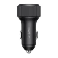 Havit - Зарядно за кола (CC2014) - 2x Type-C, PD30W, 3A, PC, Алуминиева сплав - Черно